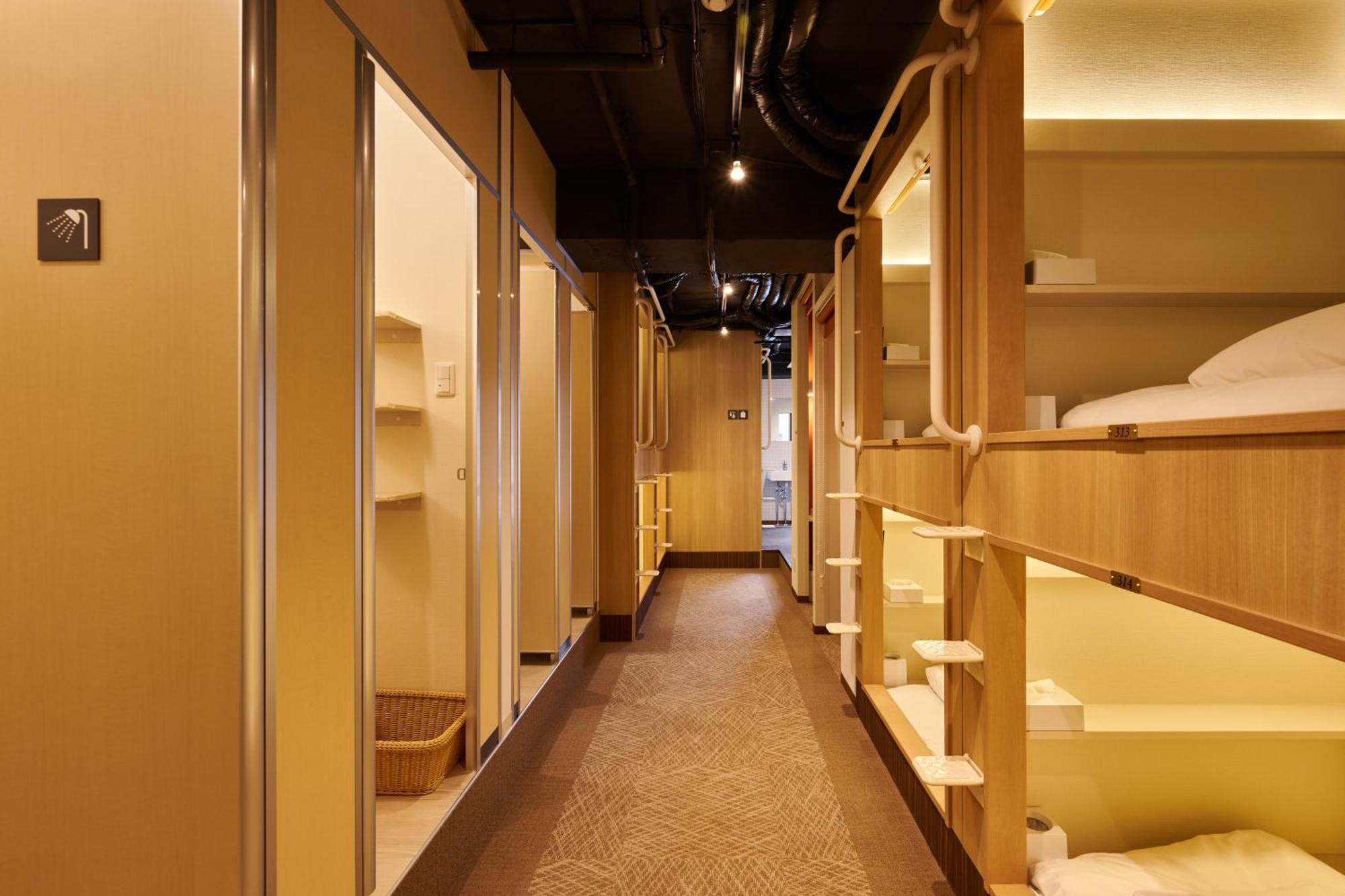 Capsule Hotel Continue Nijojokita Kyoto Exterior foto