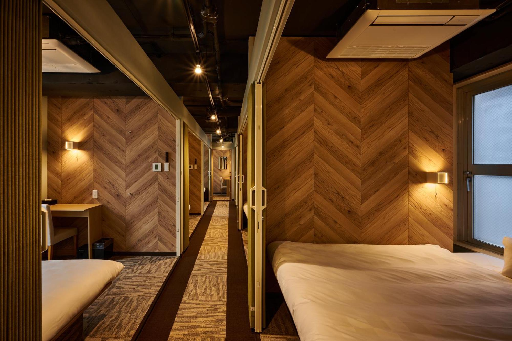Capsule Hotel Continue Nijojokita Kyoto Exterior foto